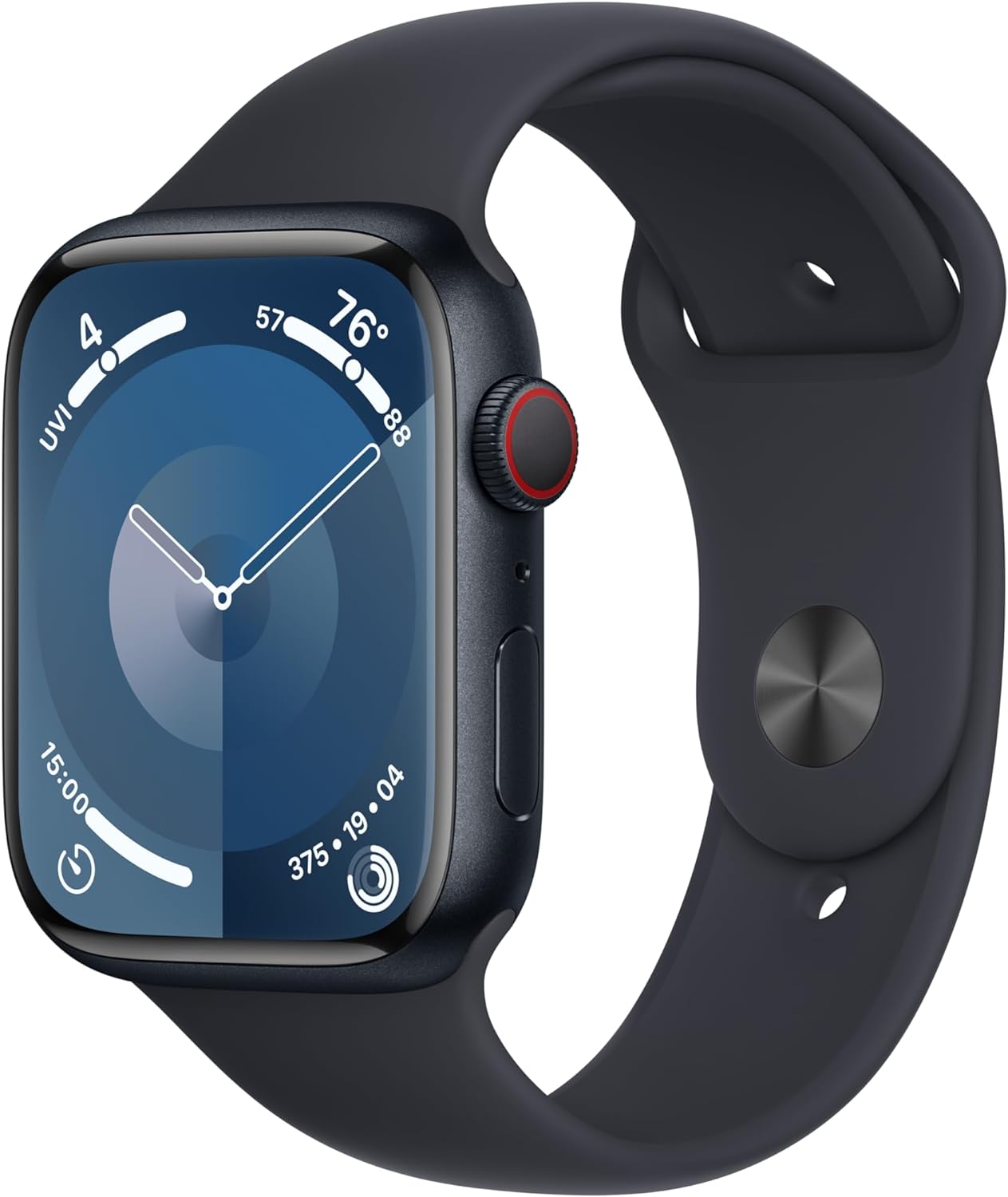 Apple Watch Series 9 41 mm GPS/LTE Estuche Medianoche Banda Medianoche NUEVO - Imagen 1 de 1
