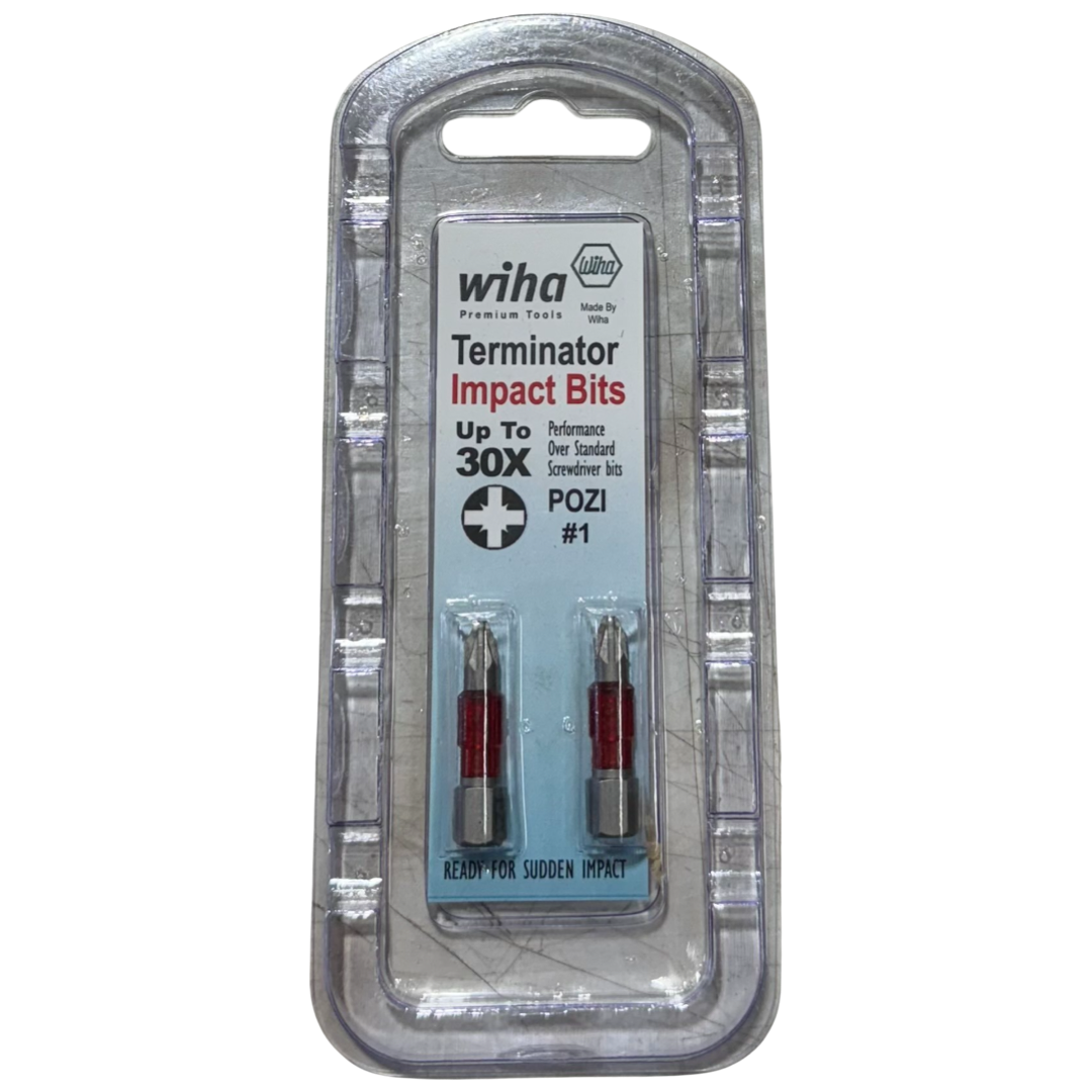 Wiha Tools 76608 MaxxTor Impact Bit Pozidriv #3 - 29mm - 25 Pack - View #2