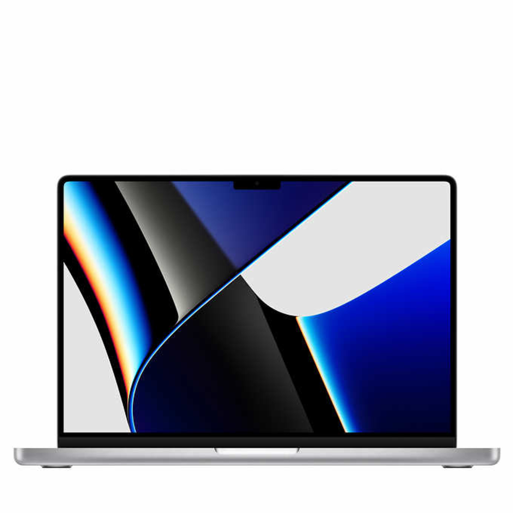 Apple 14" MacBook Pro M1 Pro 512GB SSD 2021 Silver MKGR3LL/A Good - Picture 1 of 5